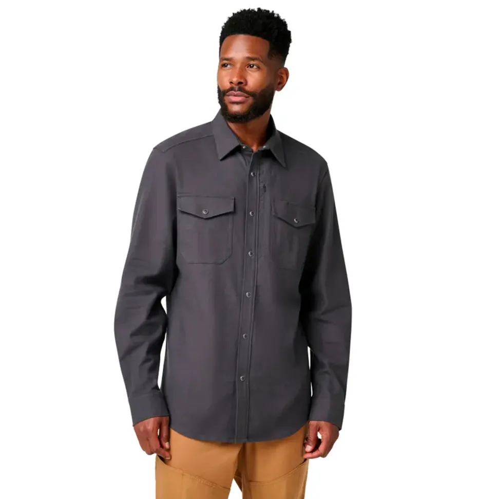 5.11 - Austin Flannel Solid Skjorte // Volcanic