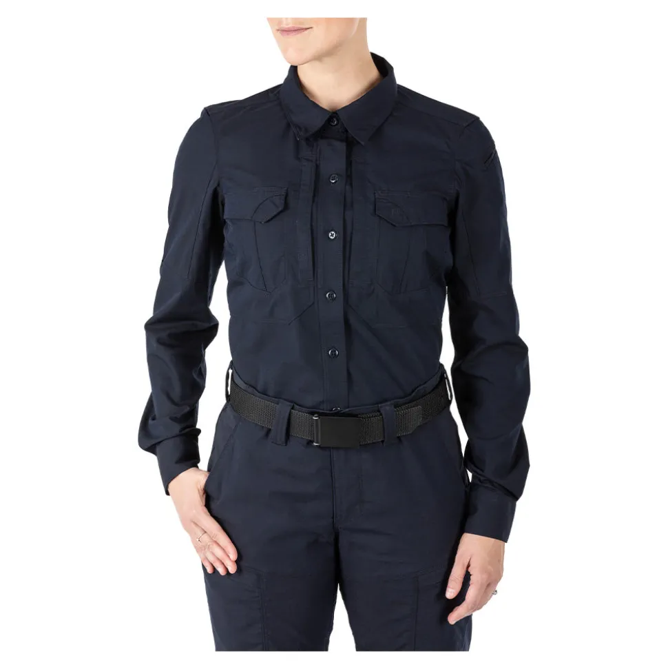 5.11 - Stryke Langærmet Dame Skjorte // Dark Navy