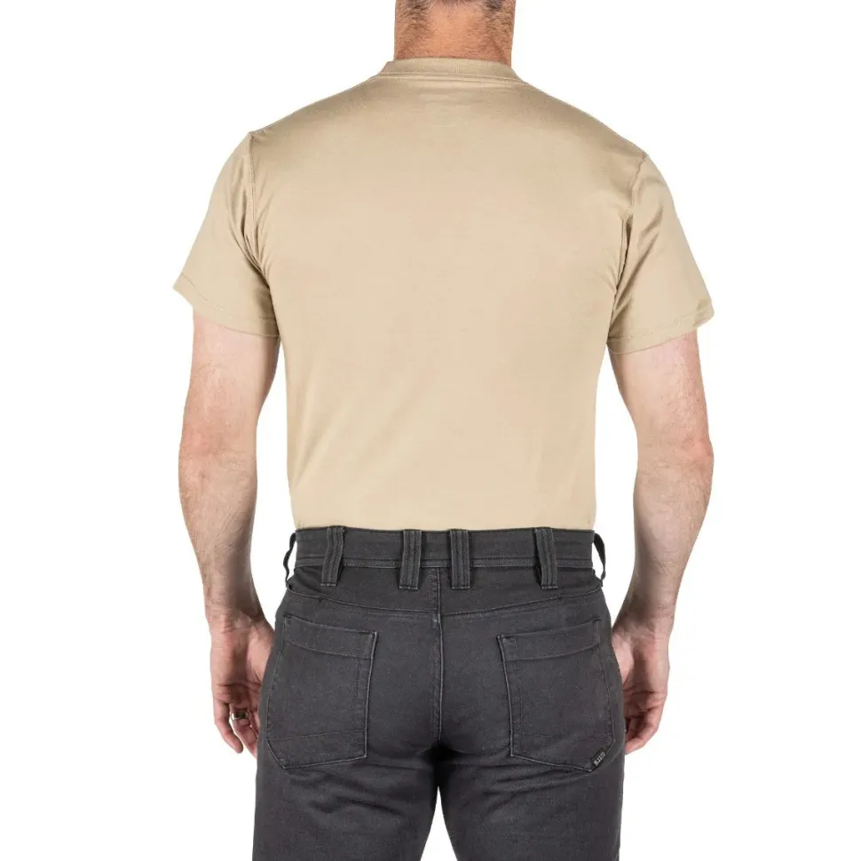 5.11 - Utili-T Crew T-shirt 3-pak // Lys Sand / Tan