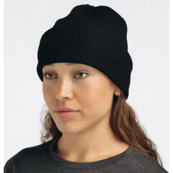 Aclima - Flat Knit Balaclava Hat // Sort