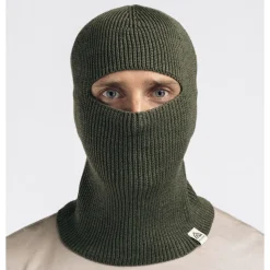 Aclima - Flat Knit Balaclava Hat // Tarmac