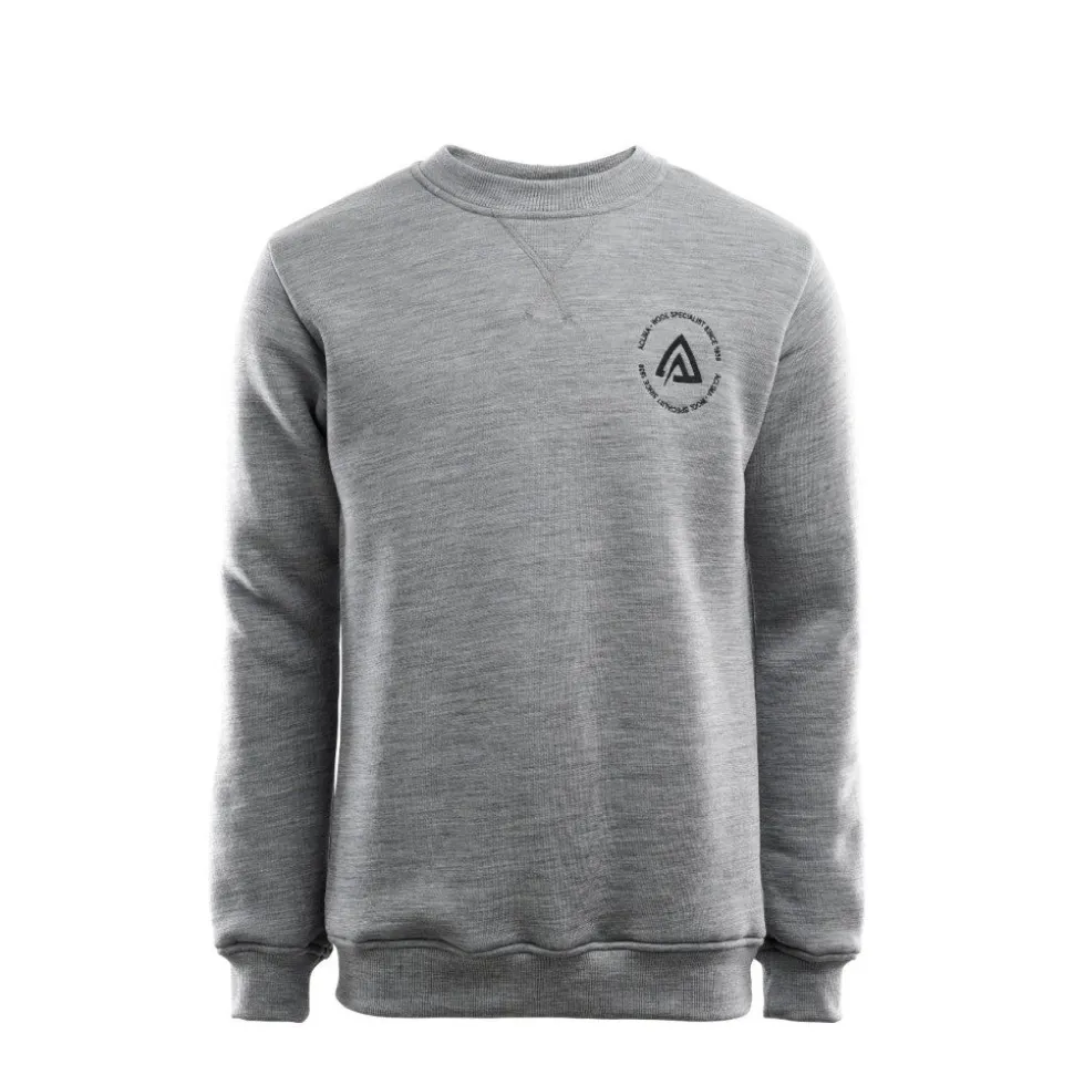 Aclima - FleeceWool Crew Neck Trøje // Grå