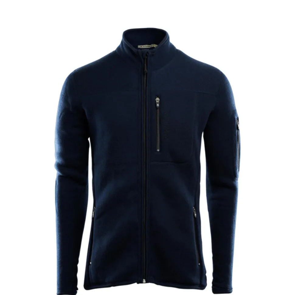 Aclima - FleeceWool Herre Jakke // Navy Blå