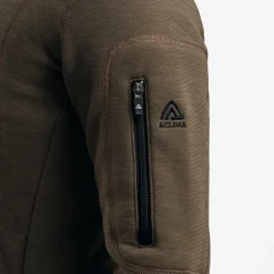 Aclima - FleeceWool V2 Herre Jakke // Tamac