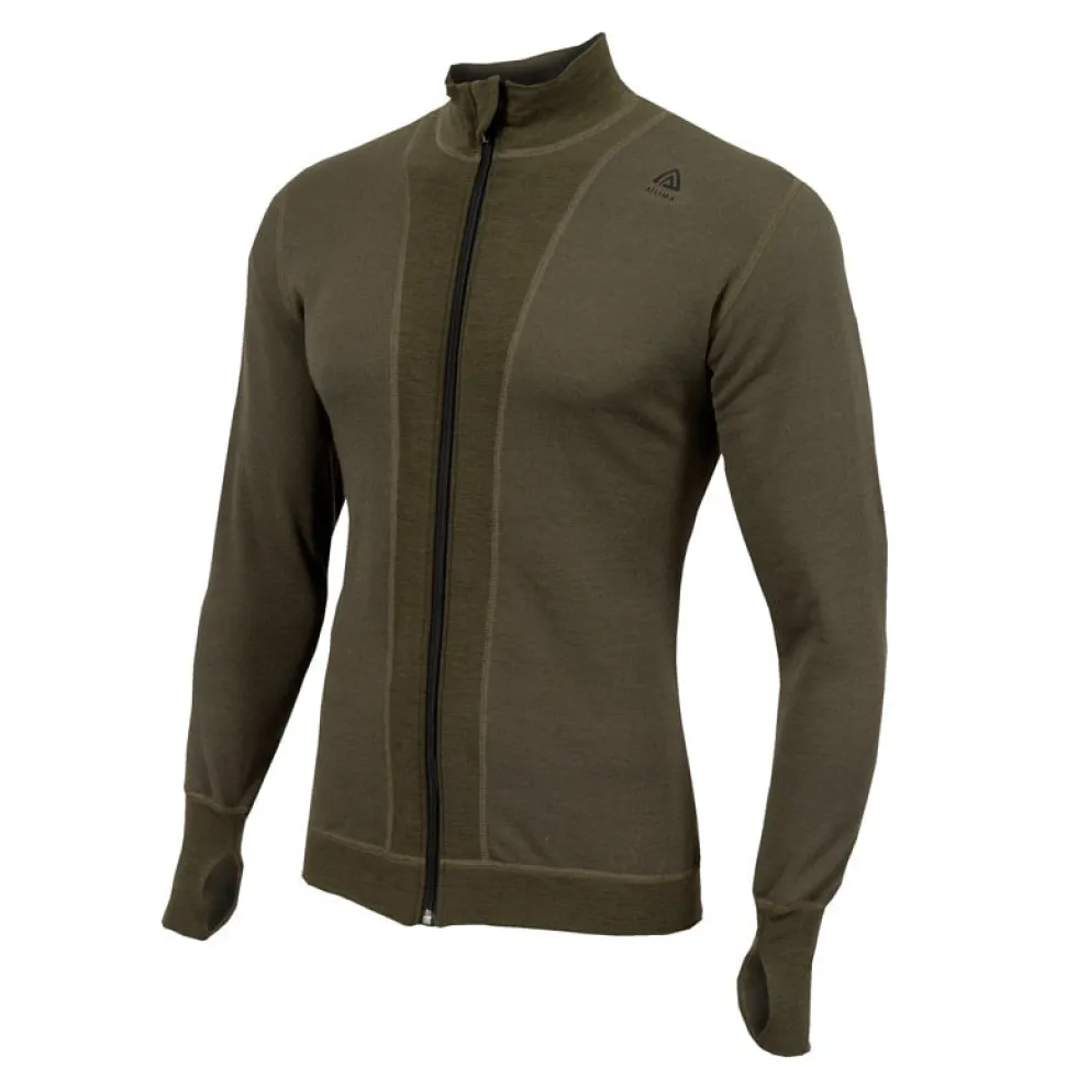 Aclima - HotWool 230g Unisex Jakke // Olivengrøn