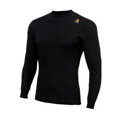 Aclima - HotWool 230g Unisex Crew Neck Uldtrøje // Sort