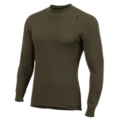 Aclima - HotWool 230g Unisex Crew Neck Uldtrøje // Olivengrøn