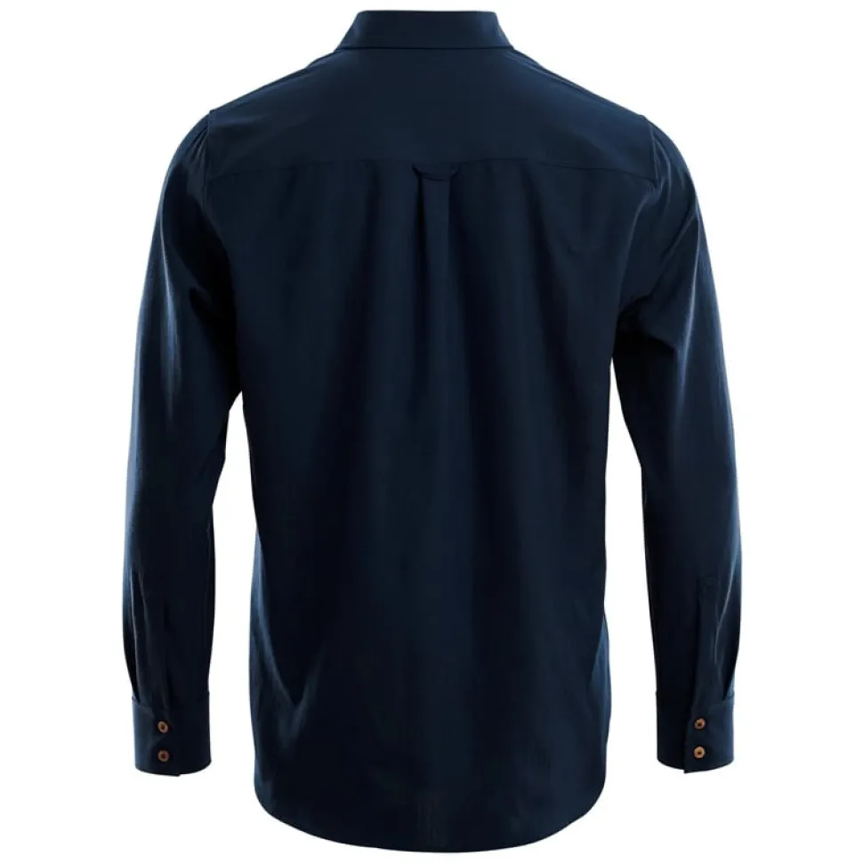 Aclima - LeisureWool Woven Herre Uldskjorte // Ranger Green
