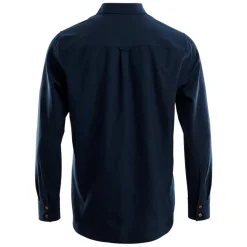 Aclima - LeisureWool Woven Herre Uldskjorte // Sort