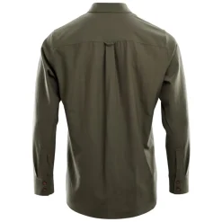 Aclima - LeisureWool Woven Herre Uldskjorte // Sort