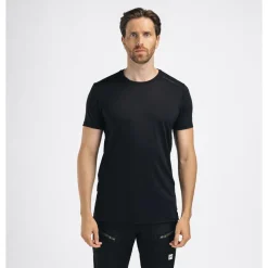 Aclima - LightWool 140 Herre Trail T-shirt // Sort