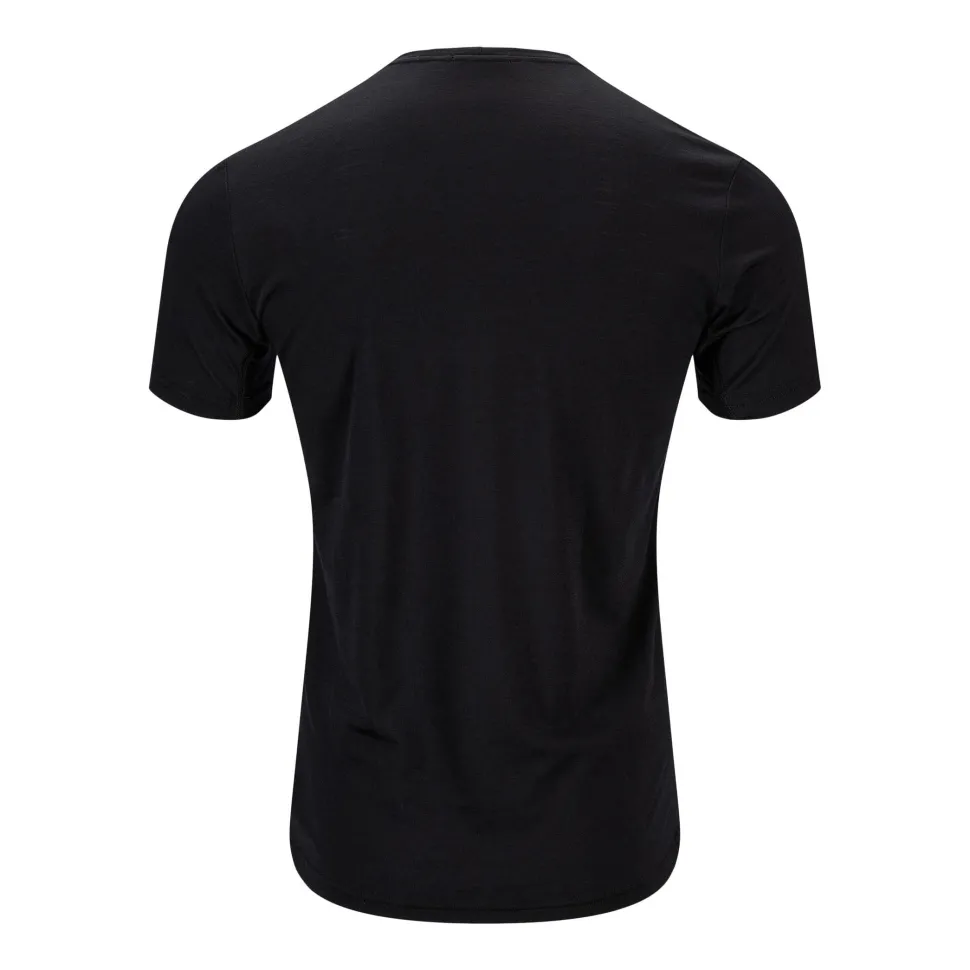 Aclima - LightWool 140 Herre Trail T-shirt // Sort