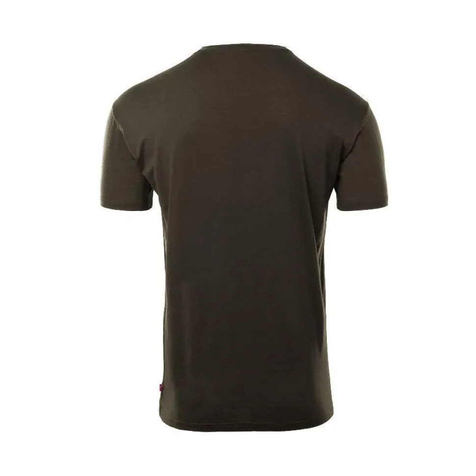 Aclima - LightWool 180 Classic Herre T-Shirt // Tarmac