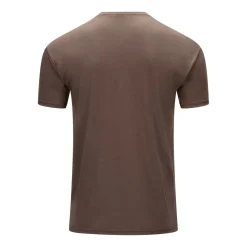 Aclima - LightWool 140 Herre T-Shirt // Dark Earth
