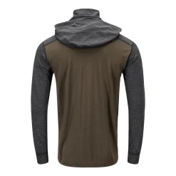 Aclima - LightWool 180 Herre Hoodie // Tarmac/Marengo