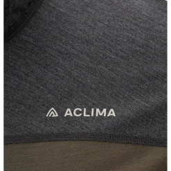 Aclima - LightWool 180 Herre Hoodie // Tarmac/Marengo