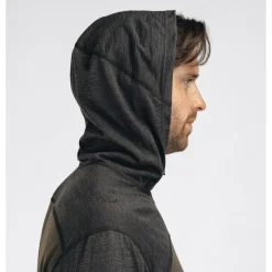 Aclima - LightWool 180 Herre Hoodie // Tarmac/Marengo