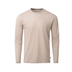 Aclima - LightWool 180 Langærmet Herre Uldtrøje // Simple Taupe