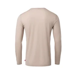 Aclima - LightWool 180 Langærmet Herre Uldtrøje // Simple Taupe