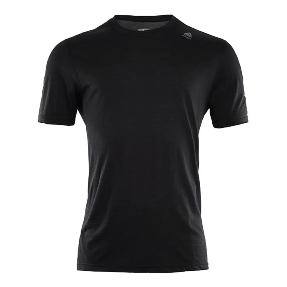 Aclima - LightWool Classic Herre T-shirt // Sort