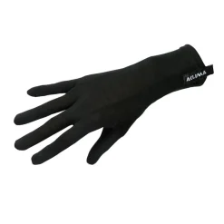 Aclima - LightWool Liner Handsker // Sort
