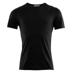 Aclima - LightWool Undershirt Herre T-shirt // Sort