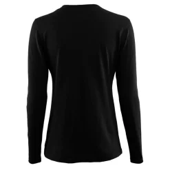 Aclima - LightWool Undershirt Langærmet Dame Trøje // Sort