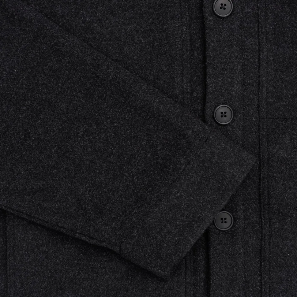 Aclima - Reborn Lumber Jakke Herre // Dark Grey Melange