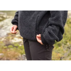 Aclima - ReBorn Terry 400g Unisex Pullover // Dark Grey Melange