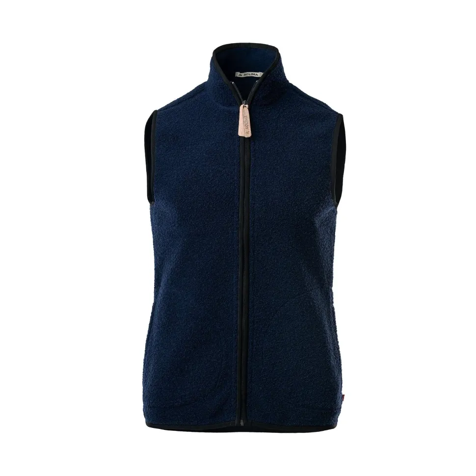 Aclima - ReBorn Terry Herre Vest // Navy Melange