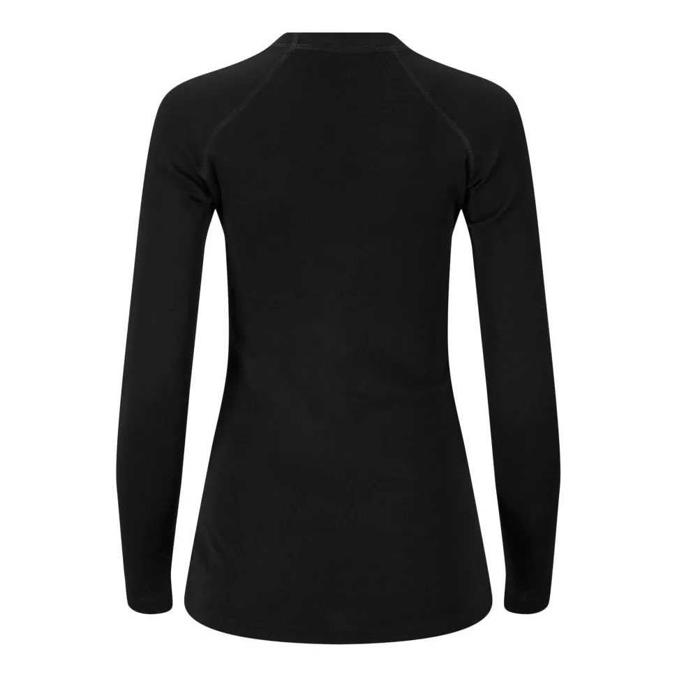 Aclima - WarmWool 200g Dame Uldundertrøje // Sort
