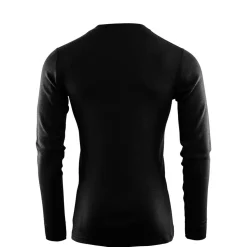 Aclima - WarmWool 200g Herre Crew Neck Uldtrøje // Sort