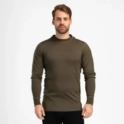 Aclima - WarmWool 200g Herre Hoodsweater V2 // Tarmac
