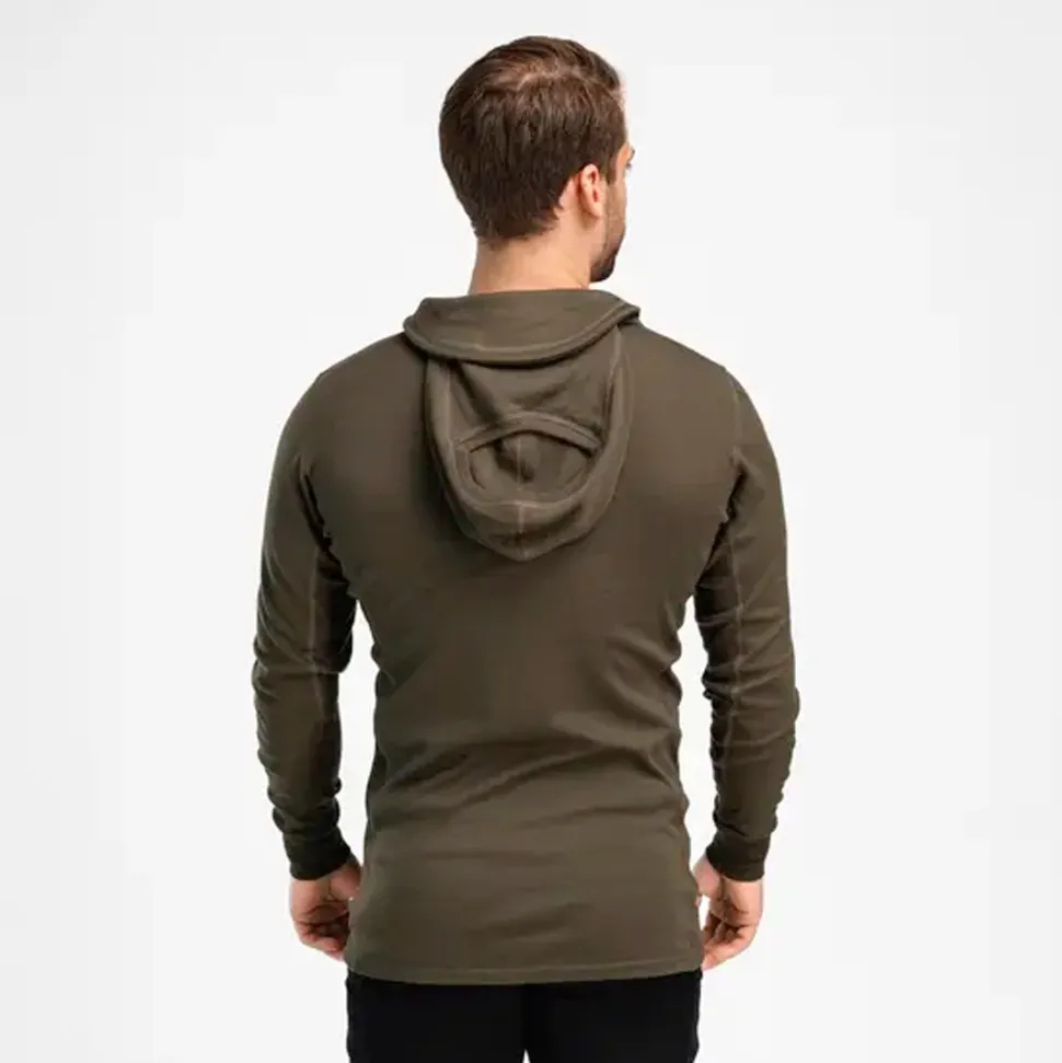 Aclima - WarmWool 200g Herre Hoodsweater V2 // Tarmac