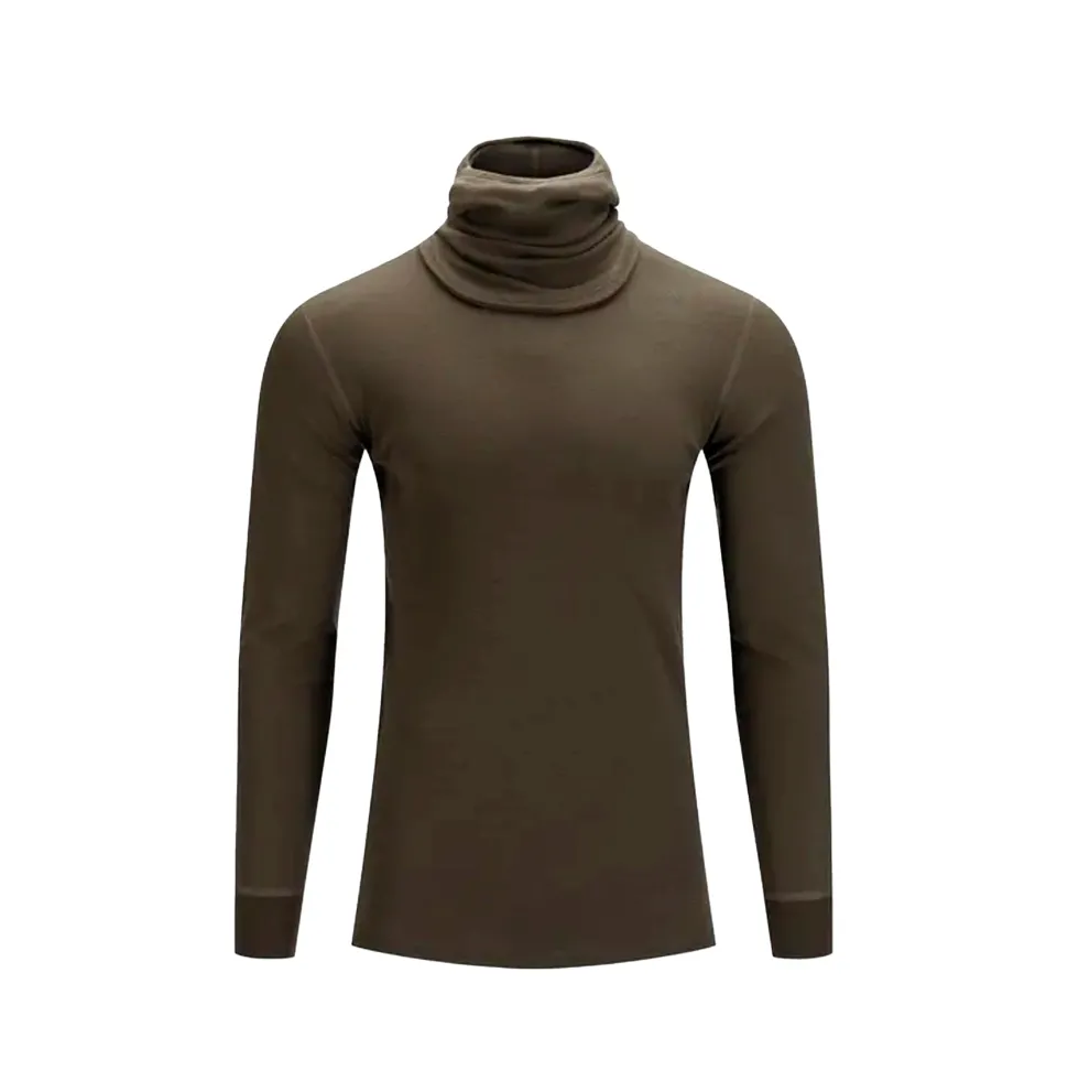 Aclima - WarmWool 200g Herre Hoodsweater V2 // Tarmac