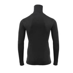Aclima - WarmWool Herre Polo // Sort