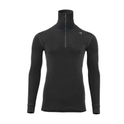 Aclima - WarmWool Herre Polo // Sort