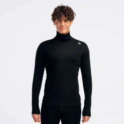 Aclima - WarmWool Herre Roll Neck // Sort