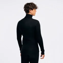Aclima - WarmWool Herre Roll Neck // Sort