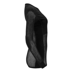 Aclima - WoolNet 120g Dame Crew Neck Uldtrøje // Sort