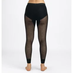 Aclima - WoolNet 120g Dame Lange Underbukser // Sort