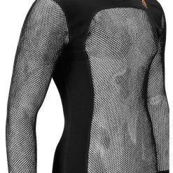 Aclima - Woolnet 120g Herre Crew Neck Uldtrøje // Sort