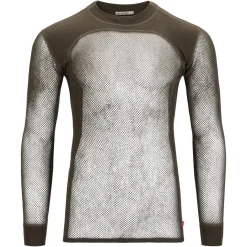 Aclima - WoolNet 120g Herre Crew Neck Uldtrøje // Tarmac