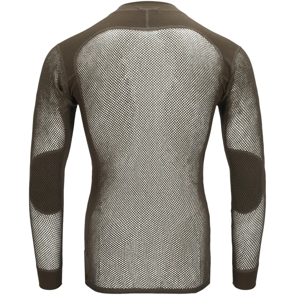 Aclima - WoolNet 120g Herre Crew Neck Uldtrøje // Tarmac