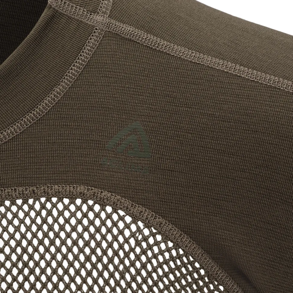 Aclima - WoolNet 120g Herre Crew Neck Uldtrøje // Tarmac