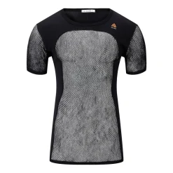 Aclima - WoolNet 120g Herre T-shirt // Sort