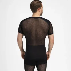 Aclima - WoolNet Light Herre Uld T-shirt // Sort