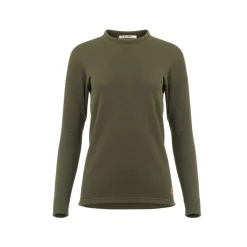 Aclima - WoolTerry 220g Dame Crew Neck // Olivengrøn