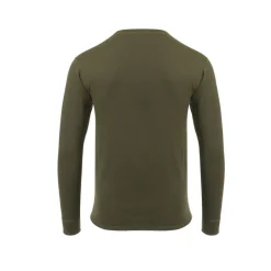 Aclima - WoolTerry 220g Herre Crew Neck // Olivengrøn