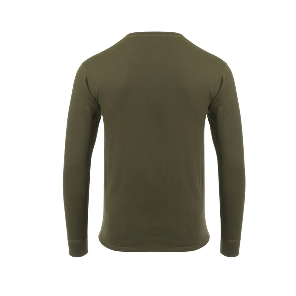 Aclima - WoolTerry 220g Herre Crew Neck // Olivengrøn